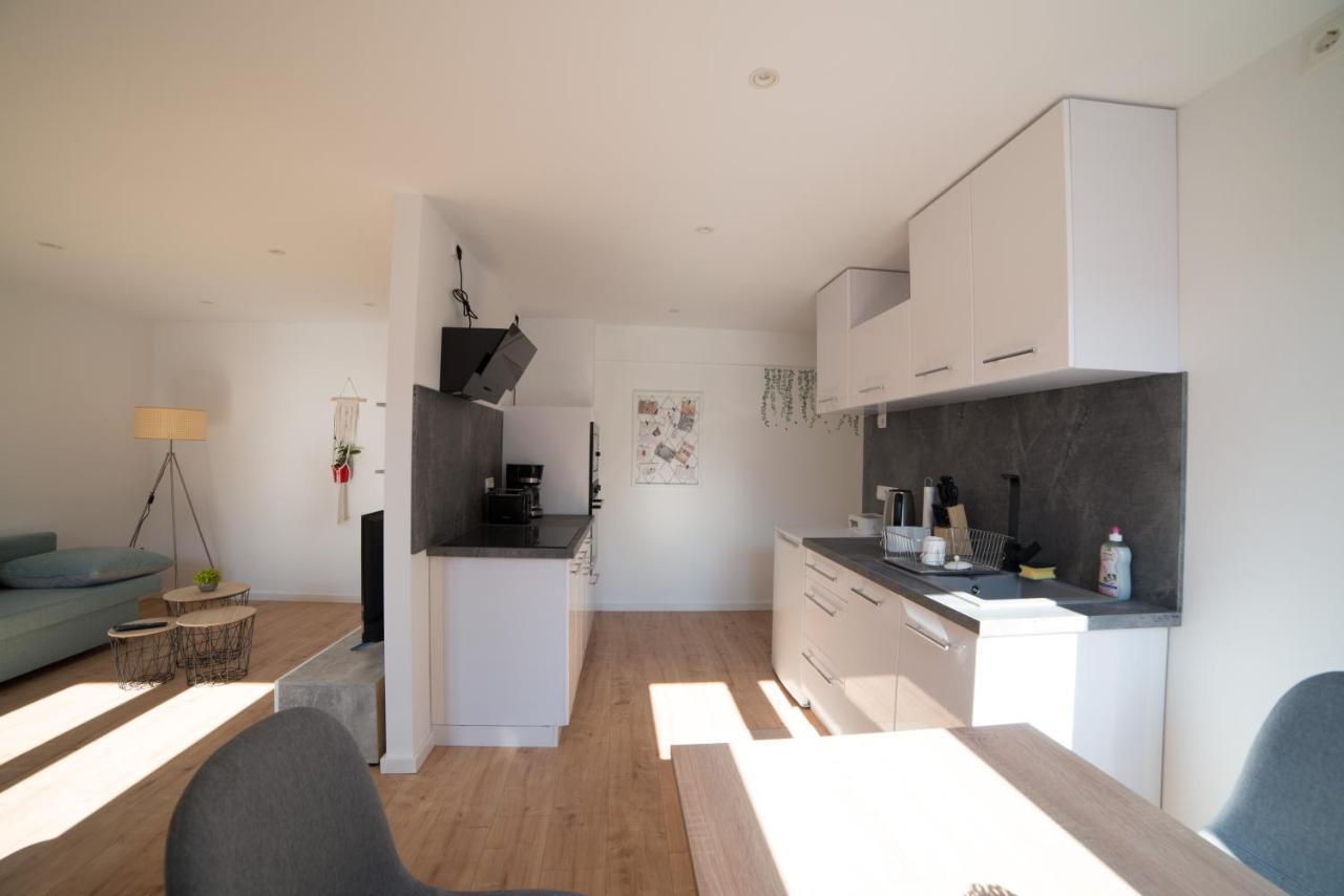 Schoene Ferienwohnung 54 M², Zentrumsnah, Kingbett إرفورت المظهر الخارجي الصورة