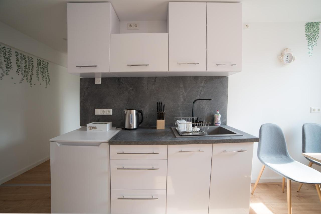 Schoene Ferienwohnung 54 M², Zentrumsnah, Kingbett إرفورت المظهر الخارجي الصورة