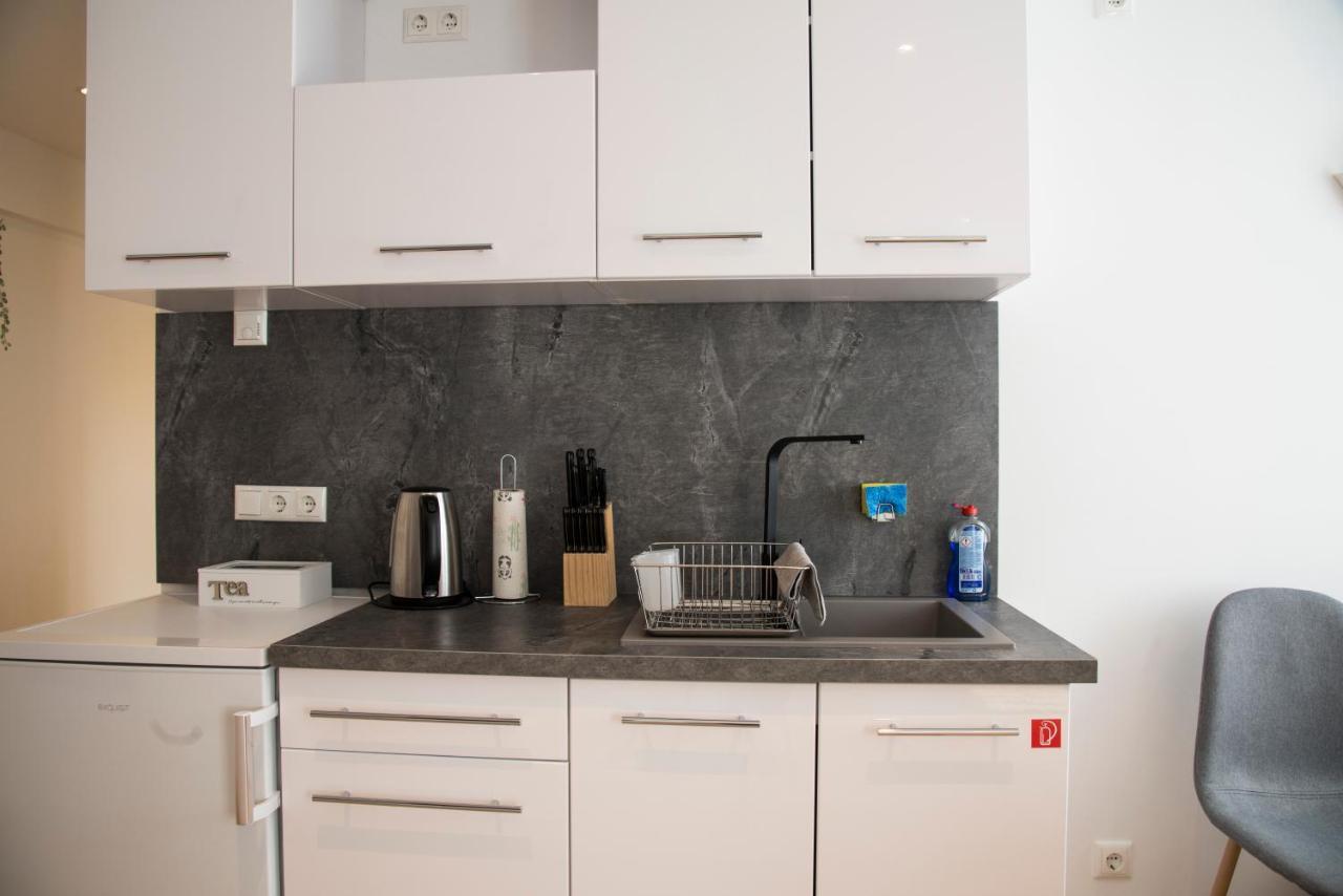 Schoene Ferienwohnung 54 M², Zentrumsnah, Kingbett إرفورت المظهر الخارجي الصورة