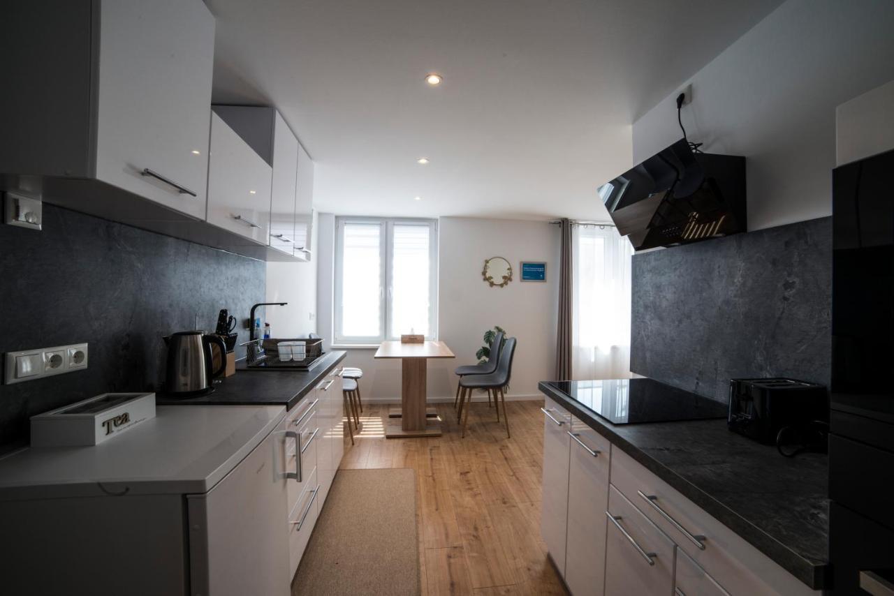 Schoene Ferienwohnung 54 M², Zentrumsnah, Kingbett إرفورت المظهر الخارجي الصورة