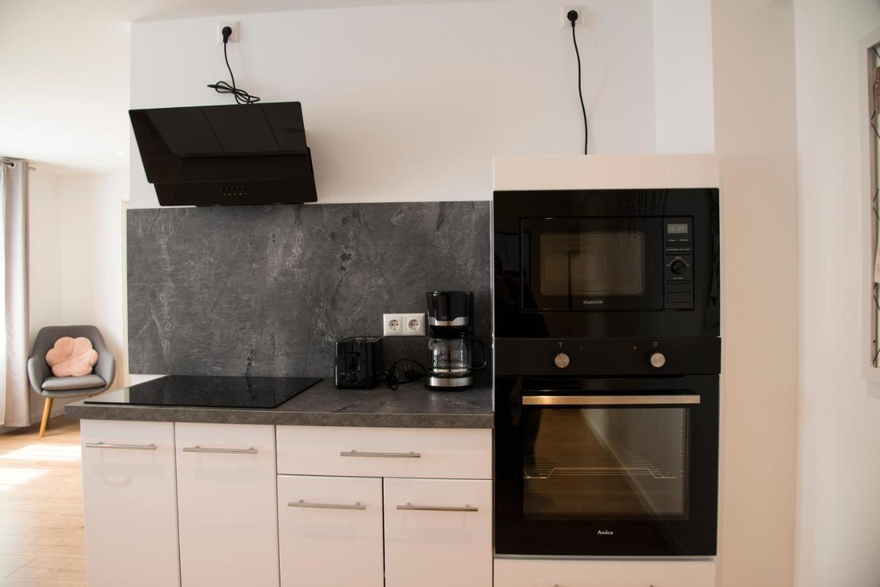 Schoene Ferienwohnung 54 M², Zentrumsnah, Kingbett إرفورت المظهر الخارجي الصورة
