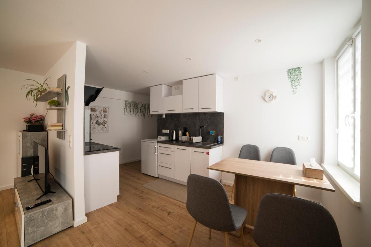 Schoene Ferienwohnung 54 M², Zentrumsnah, Kingbett إرفورت المظهر الخارجي الصورة