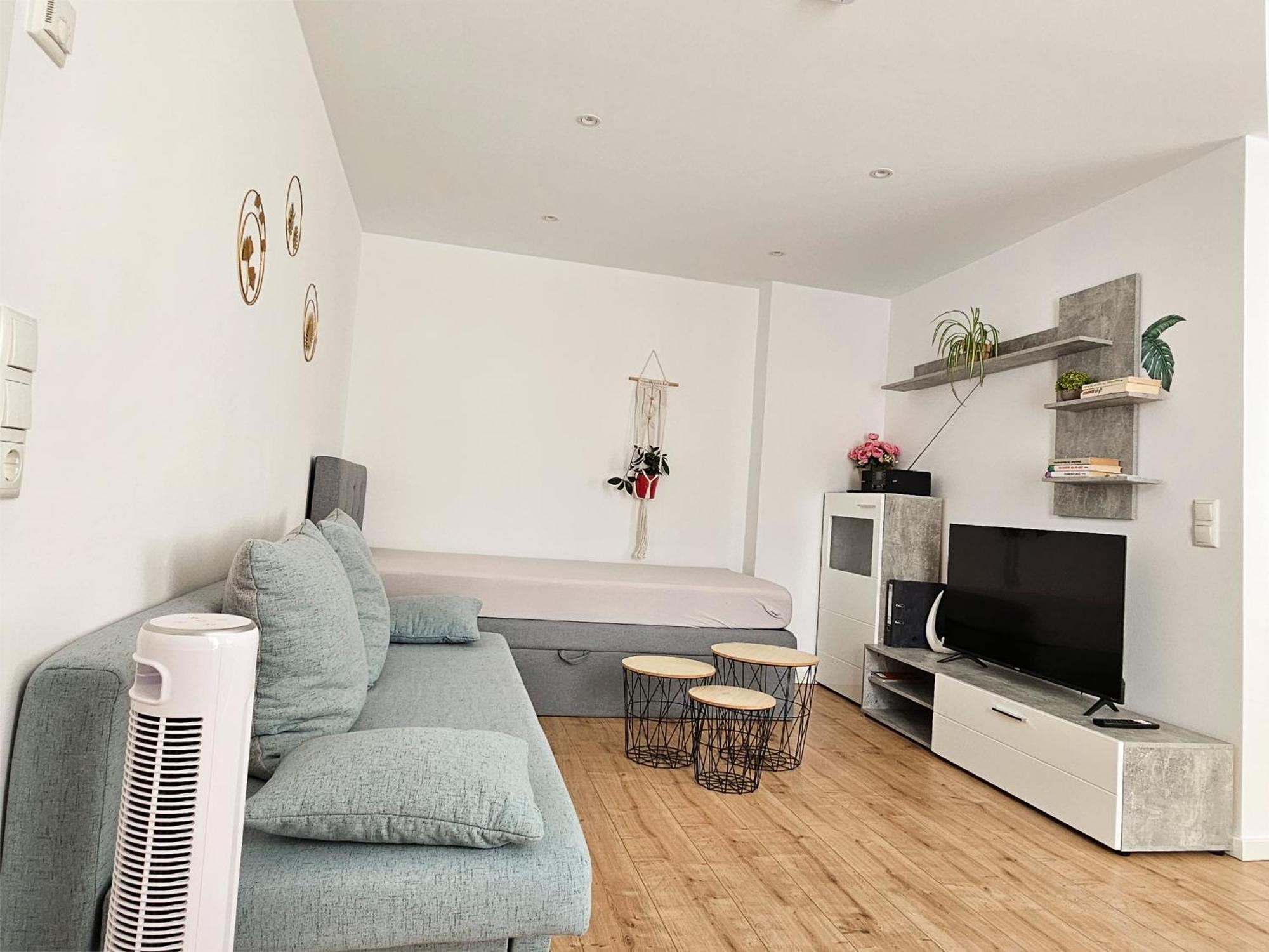 Schoene Ferienwohnung 54 M², Zentrumsnah, Kingbett إرفورت المظهر الخارجي الصورة