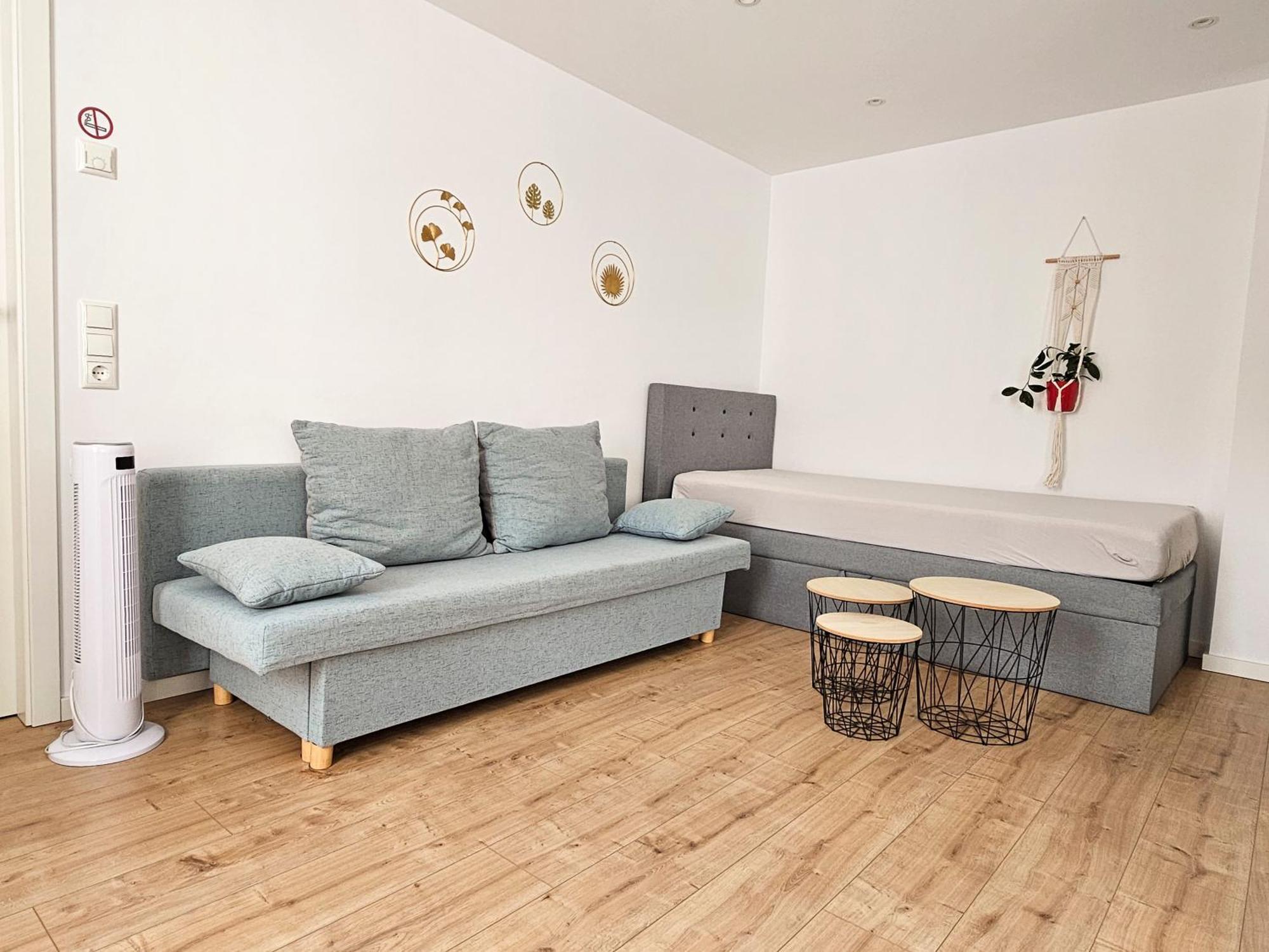 Schoene Ferienwohnung 54 M², Zentrumsnah, Kingbett إرفورت المظهر الخارجي الصورة